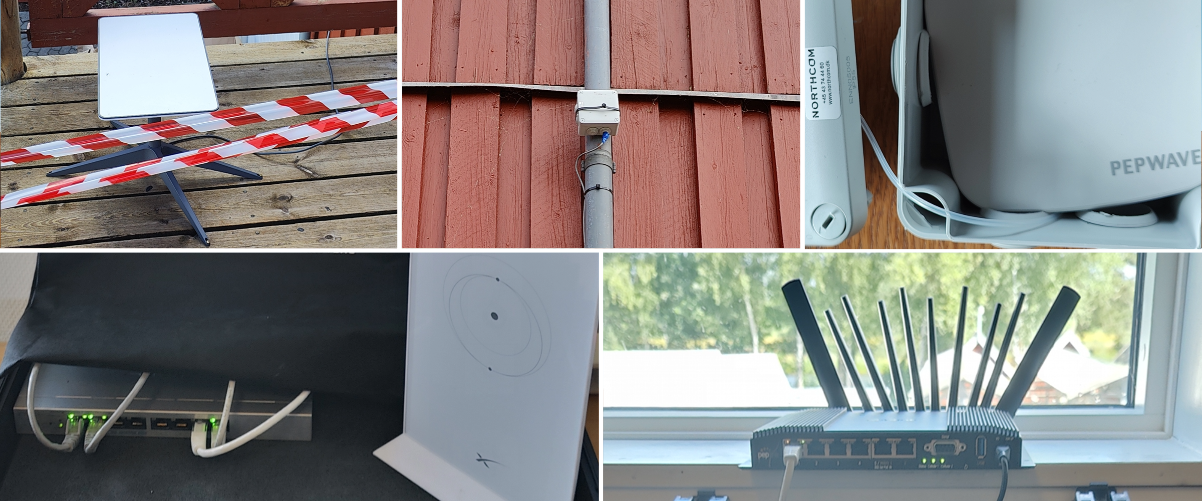 Stabilt internet med Peplink og Starlink